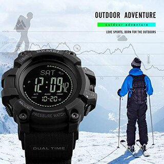 Foto 3 | Foto 3 | Venta Internacional - Reloj Digital Skmei 1358 Compass Para Deportes Al Aire Libre, 5 Atm, Morado