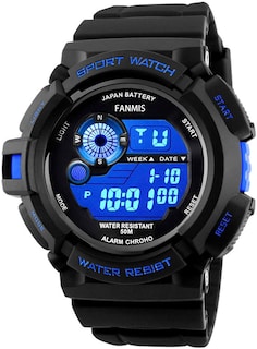 Foto 1 | Foto 1 | Venta Internacional - Reloj Fanmis Sports Con Retroiluminación Led, 50 M, Resistente Al Agua, Color Negro