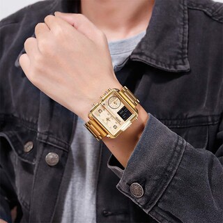 Foto 2 | Foto 2 | Venta Internacional - Reloj Skmei, Correa Digital De Cuero Militar Impermeable Para Hombre