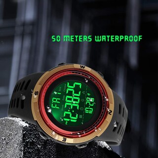 Foto 3 | Foto 3 | Venta Internacional - Reloj Deportivo Fanmis Digital Led Militar 50 M Resistente Al Agua