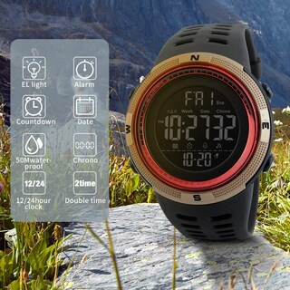 Foto 5 | Foto 5 | Venta Internacional - Reloj Deportivo Fanmis Digital Led Militar 50 M Resistente Al Agua
