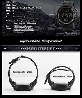 Foto 7 | Foto 7 | Venta Internacional - Reloj Deportivo Fanmis Digital Led Militar 50 M Resistente Al Agua