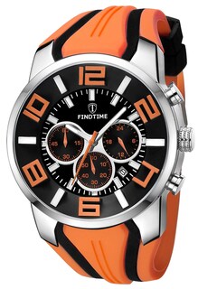 Foto 1 | Foto 1 | Venta Internacional - Reloj Findtime Findtime Para Hombre Con Esfera Grande, Cronómetro De 3 Atm