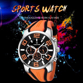 Foto 4 | Foto 4 | Venta Internacional - Reloj Findtime Findtime Para Hombre Con Esfera Grande, Cronómetro De 3 Atm