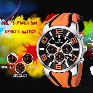 Foto 5 | Foto 5 | Venta Internacional - Reloj Findtime Findtime Para Hombre Con Esfera Grande, Cronómetro De 3 Atm