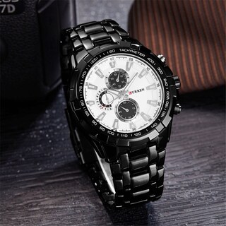 Foto 2 | Foto 2 | Venta Internacional - Calendario Analógico De Cuarzo Watch Curren 8271 Para Hombre