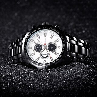 Foto 3 | Foto 3 | Venta Internacional - Calendario Analógico De Cuarzo Watch Curren 8271 Para Hombre