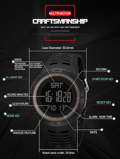 Foto 3 | Foto 3 | Venta Internacional - Reloj Fizili Fashion Digital, Electrónico, Impermeable, Led, Deportivo