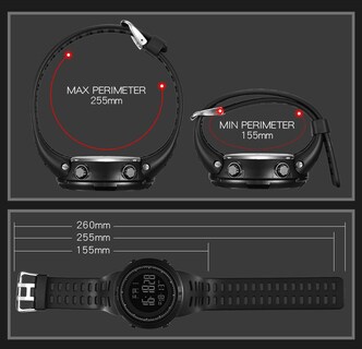 Foto 4 | Foto 4 | Venta Internacional - Reloj Fizili Fashion Digital, Electrónico, Impermeable, Led, Deportivo