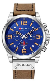 Foto 1 | Foto 1 | Venta Internacional - Reloj Curren De Cuero Impermeable Militar Para Hombre
