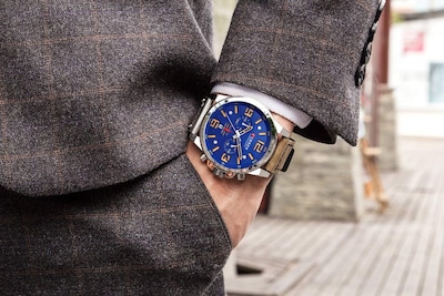 Foto 6 | Foto 6 | Venta Internacional - Reloj Curren De Cuero Impermeable Militar Para Hombre