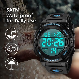 Foto 6 | Foto 6 | Venta Internacional - Reloj L Lavaredo Lavaredo Digital Para Hombre A Prueba De Agua