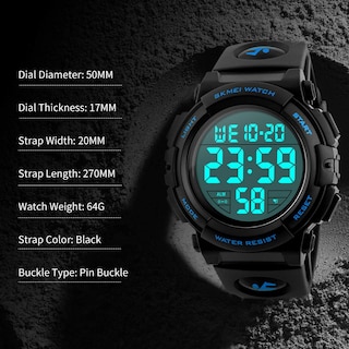 Foto 7 | Foto 7 | Venta Internacional - Reloj L Lavaredo Lavaredo Digital Para Hombre A Prueba De Agua
