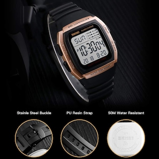 Foto 6 | Foto 6 | Venta Internacional - Reloj De Pulsera Skmei Con Cronógrafo Led Analógico-digital Con Alarma Para M
