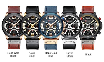 Foto 5 | Foto 5 | Venta Internacional - Reloj Curren Chronograph Fashion Military Multifunción