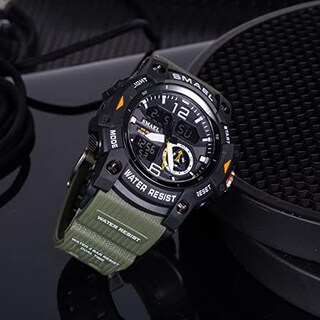 Foto 7 | Foto 7 | Venta Internacional - Reloj Táctico Analógico Hooshu de Doble Pantalla para Hombre