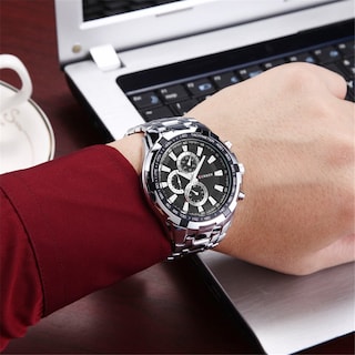 Foto 3 | Foto 3 | Venta Internacional - Reloj Deportivo Curren 8271 De Acero Inoxidable Impermeable Para Hombre
