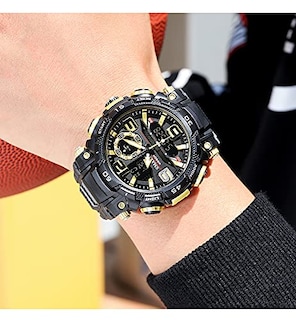 Foto 3 | Foto 3 | Venta Internacional - Reloj Smael Para Hombre, Impermeable, Deportivo, 50 M, Retroiluminación Led