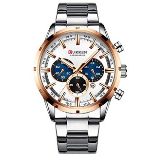 Foto 1 | Foto 1 | Venta Internacional - Reloj Curren Sport Quartz Cronógrafo Para Hombre Con Esfera De 47 Mm