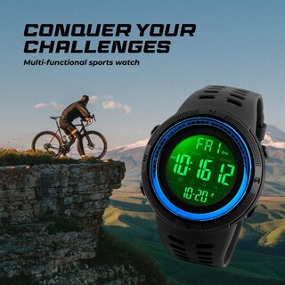 Foto 6 | Foto 6 | Venta Internacional - Reloj Burk 1251bu Quartz Digital Water 50 M Resist Para Hombre