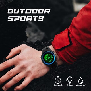 Foto 7 | Foto 7 | Venta Internacional - Reloj Burk 1251bu Quartz Digital Water 50 M Resist Para Hombre