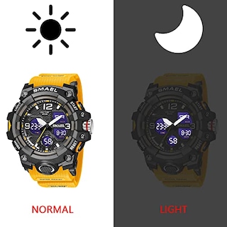 Foto 4 | Foto 4 | Venta Internacional - Reloj Smael 8008, Digital Militar, Exterior, Impermeable, Para Hombre