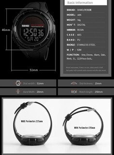 Foto 6 | Foto 6 | Venta Internacional - Reloj Led Solar Multifunción Gosasa Para Hombre