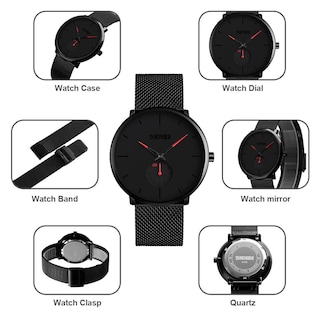 Foto 6 | Foto 6 | Venta Internacional - Reloj Gosasa Ultra Thin Para Hombre Con Correa De Malla De Acero Inoxidable