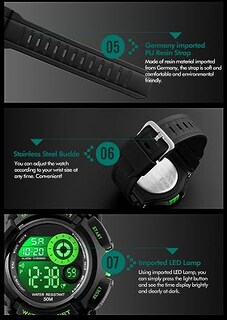 Foto 6 | Foto 6 | Venta Internacional - Reloj Mastop Sport Con Luz Led Digital, 50 M, Resistente Al Agua Para Hombre