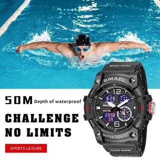 Foto 3 | Foto 3 | Venta Internacional - Reloj Smael Military Waterproof Sport Para Hombre