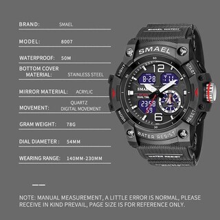 Foto 5 | Foto 5 | Venta Internacional - Reloj Smael Military Waterproof Sport Para Hombre