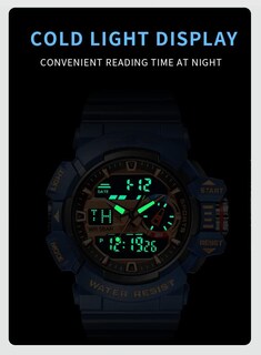 Foto 6 | Foto 6 | Venta Internacional - Reloj Gosasa S-shock Sport Para Hombre Resistente Al Agua Hasta 5 Atm