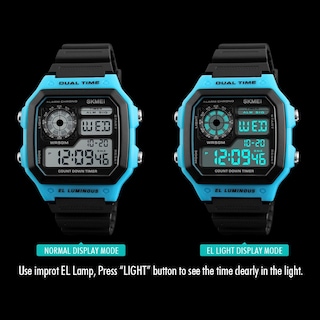 Foto 5 | Foto 5 | Venta Internacional - Reloj Deportivo Yooten Con Alarma De Cuenta Regresiva Digital Multifunción