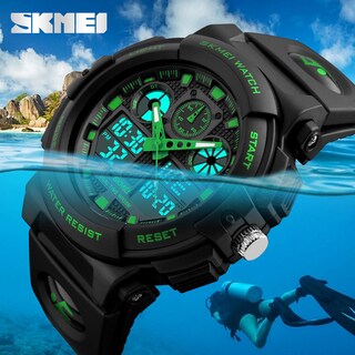 Foto 6 | Foto 6 | Venta Internacional - Reloj Gosasa Shock Para Hombre, Para Deportes Al Aire Libre, Led De Doble Hora, 50 M