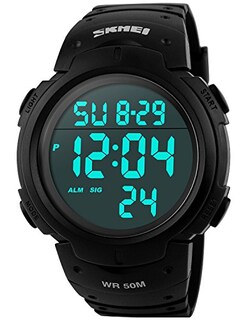 Foto 1 | Foto 1 | Venta Internacional - Reloj Pasoy Digital 50 M Resistente Al Agua Con Luz Led Para Hombres/mujeres