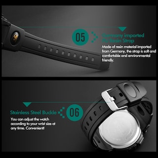 Foto 6 | Foto 6 | Venta Internacional - Reloj Deportivo Beswlz Militar Digital Led Con Alarma Y Cronómetro Wate