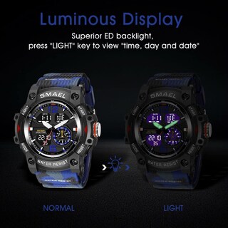 Foto 4 | Foto 4 | Venta Internacional - Reloj Aswan, Cronómetro Digital, Alarma, Luz Led, Para Hombre