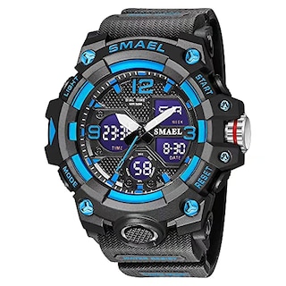 Foto 1 | Foto 1 | Venta Internacional - Reloj Smael Con Alarma Led Impermeable Para Hombre, Militar Y Exterior