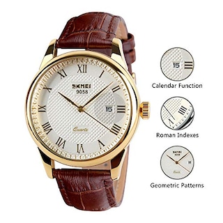 Foto 2 | Foto 2 | Venta Internacional - Reloj Analógico De Cuarzo Cakcity Para Hombre, De Negocios, Resistente Al Agua