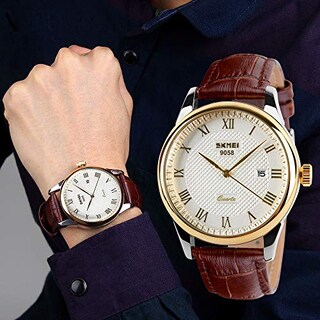 Foto 3 | Foto 3 | Venta Internacional - Reloj Analógico De Cuarzo Cakcity Para Hombre, De Negocios, Resistente Al Agua