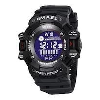 Venta Internacional - Reloj Deportivo Smael Digital Led Con Fecha Y Cronómetro Waterpro