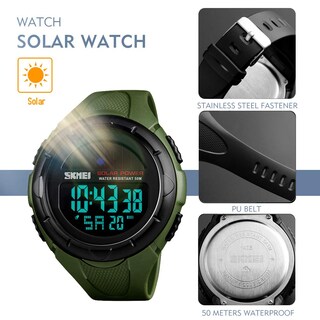 Foto 4 | Foto 4 | Venta Internacional - Reloj Skmei Solar Digital Sports 50 M Resistente Al Agua Para Hombre