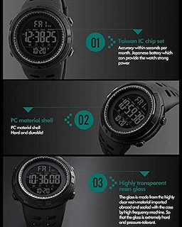 Foto 5 | Foto 5 | Venta Internacional - Reloj Deportivo Rmm Digital Para Hombre, Impermeable, Militar Y Con Alarma