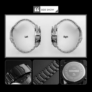 Foto 5 | Foto 5 | Venta Internacional - Reloj Tonnier De Acero Inoxidable Con Correa Impermeable Para Deportes Al Aire Libre