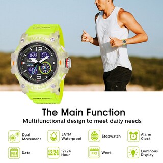 Foto 3 | Foto 3 | Venta Internacional - Reloj Digital Nn Ben Nevis Para Hombre, Resistente Al Agua Hasta 5 Atm