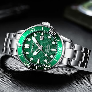 Foto 2 | Foto 2 | Venta Internacional - Reloj Sunwha Fashion Business Luminous Para Hombre De Acero Inoxidable