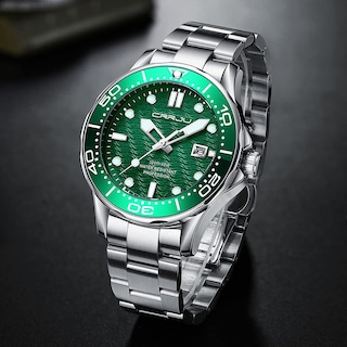 Foto 3 | Foto 3 | Venta Internacional - Reloj Sunwha Fashion Business Luminous Para Hombre De Acero Inoxidable