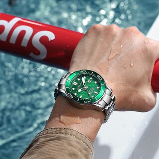 Foto 4 | Foto 4 | Venta Internacional - Reloj Sunwha Fashion Business Luminous Para Hombre De Acero Inoxidable