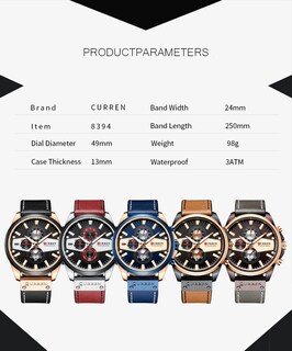 Foto 5 | Foto 5 | Venta Internacional - Reloj Matkasur Para Hombre, Cuarzo, Seis Manecillas, Deportivo, Con Funda De 49 Mm