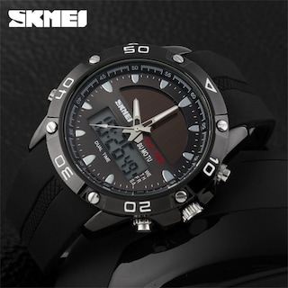 Foto 5 | Foto 5 | Venta Internacional - Reloj Hunruy Solar Waterproof Sports, Analógico Y Digital, Para Hombre